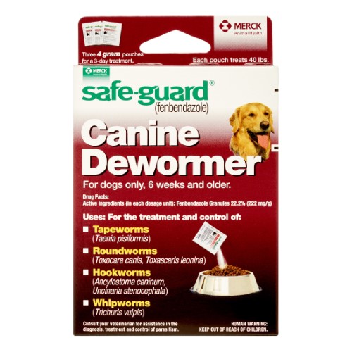 Excel Safe Guard Canine Dewormer For Large Dogs, 4-Gram by Pasteur Pharmacy