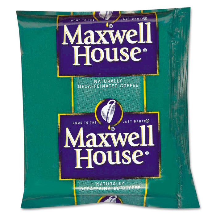 Maxwell House Coffee, Original Roast Decaf, 1.1 oz Pack, 42/Carton