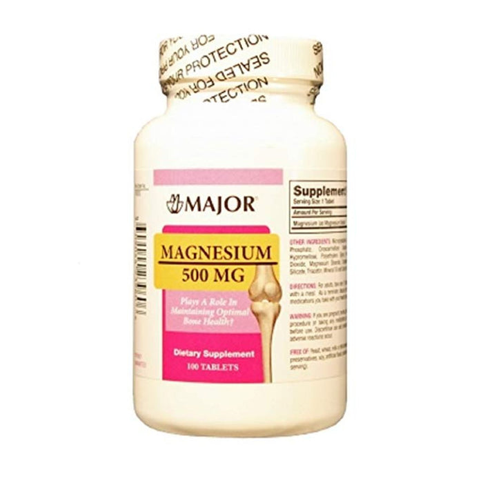 Magnesium Oxide Tb 500 Mg 100 by Pasteur Pharmacy