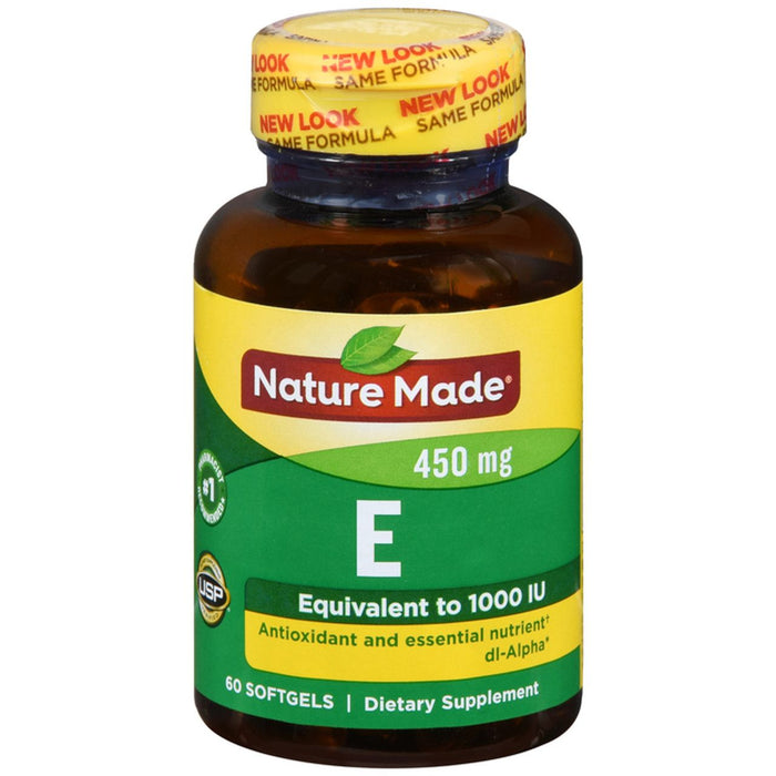 Nature Made Vitamin E Dietary Supplement 450 Mg Softgels by Pasteur Pharmacy