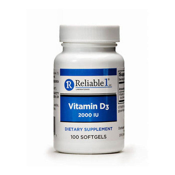 Reliable 1 Laboratories Vitamin D3 2000 Iu Softgels by Pasteur Pharmacy
