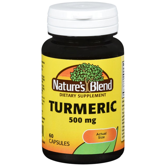 Nature's Blend Turmeric, 500 Mg, 60 Caps by Pasteur Pharmacy