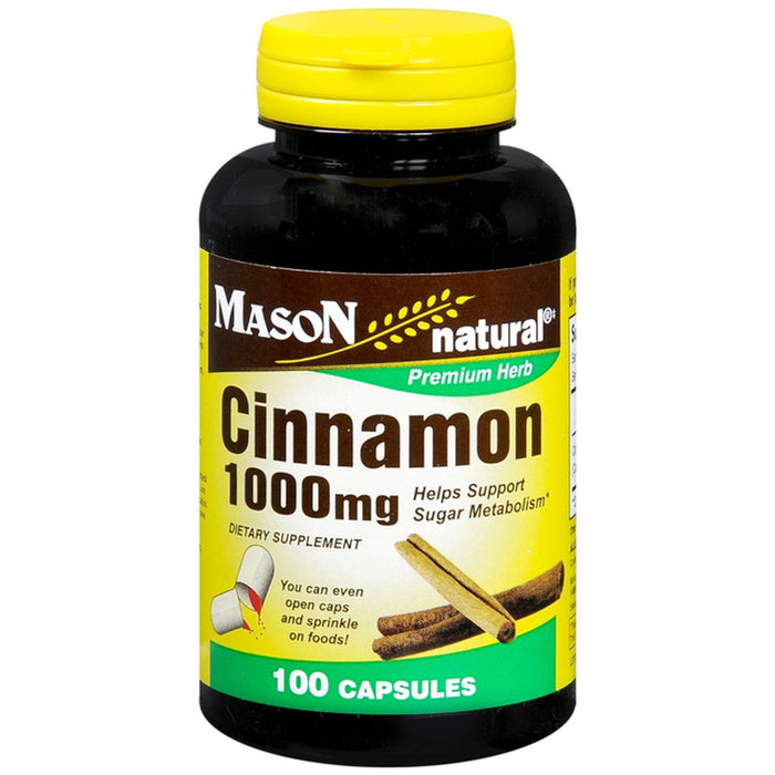 Mason Cinnamon 1000 Mg 100 Ct by Pasteur Pharmacy