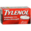 Tylenol Extra Strength, 500mg Acetaminophen Pain Reliever, 24 ct Caplets