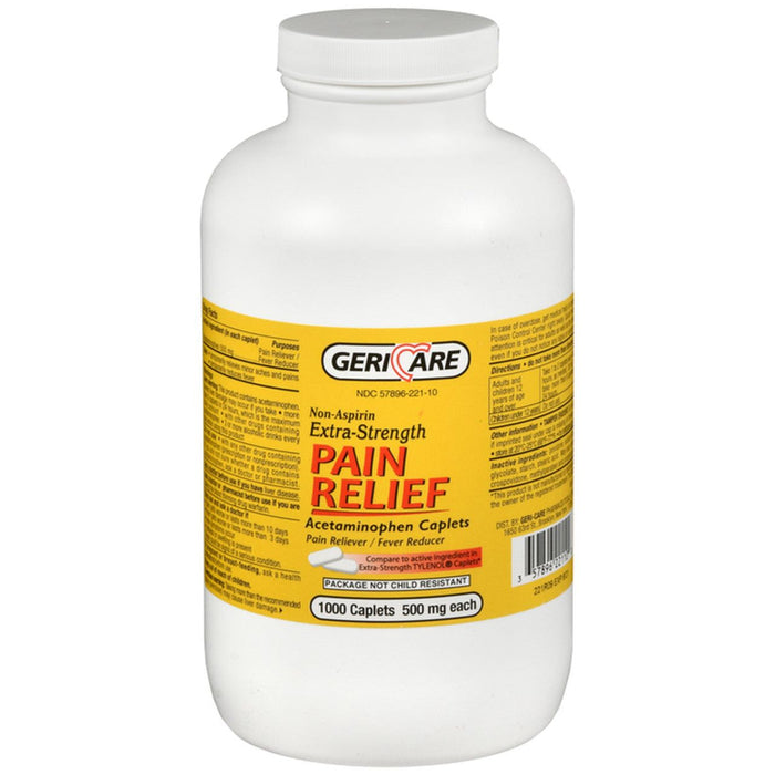 Geri Care Acetaminophen Pain Relief, 1 Bottle by Pasteur Pharmacy