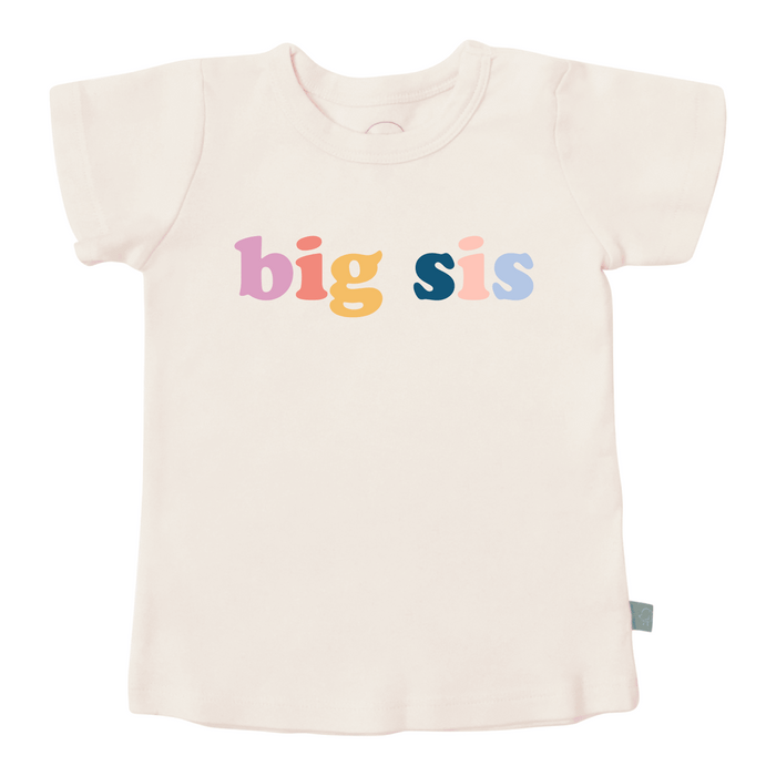 graphic tee | big sis by Finn + Emma
