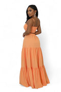 Two Piece Maxi Skirt Set by The House of Stylez