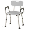Nova BATH BENCH WITH BACK AND ARMS (Retail Packaged) (300 Lbs Capacity)