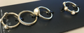 I.n.c. Gold-Tone 4-Pc. Set Pave & Imitation Pearl Stackable Rings, Size 8 by Vanessa Jane