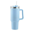 40oz Reusable Vacuum Tumbler with Insulated Double Wall and Cup Handle by DailySale