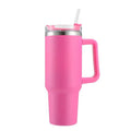 40oz Reusable Vacuum Tumbler with Insulated Double Wall and Cup Handle by DailySale
