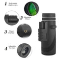 40x60 HD Night Vision Portable Monoculars Telescopes by DailySale