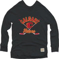 Original Retro Brand NHL Calgary Flames Womens Pullover Sweatshirt, M/Black by Vanessa Jane