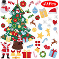 41-Piece: DIY Felt Christmas Tree Detachable Ornaments for Kids by DailySale