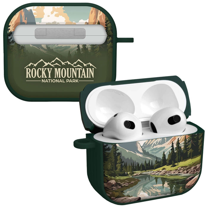 National Parks Rocky Mountain HDX Apple Airpods Gen 3 Case Cover by Affinity Bands
