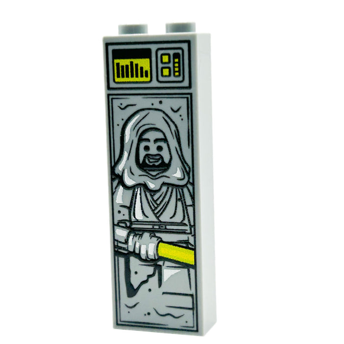 Jedi Bob in Carbonite (1x2x5 Brick) by B3 Customs