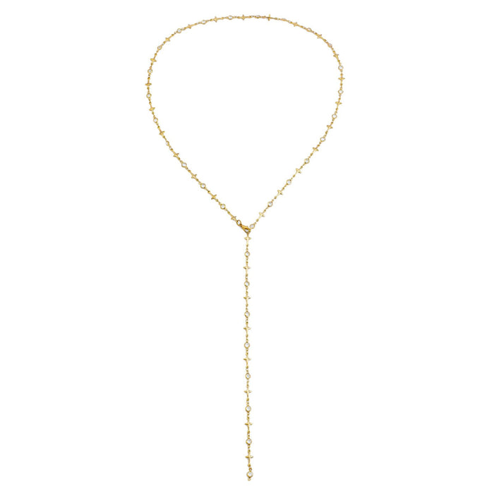 Y-shaped Chain for Women Pearl Star Long Chain Y2k Jewelry Irregular Gold Jewelr