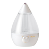 Crane Drop 1 Gallon Ultrasonic Cool Mist Humidifier, Clear/White