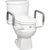 Carex Toilet Seat Elevator With Handles For Elongated Toilets