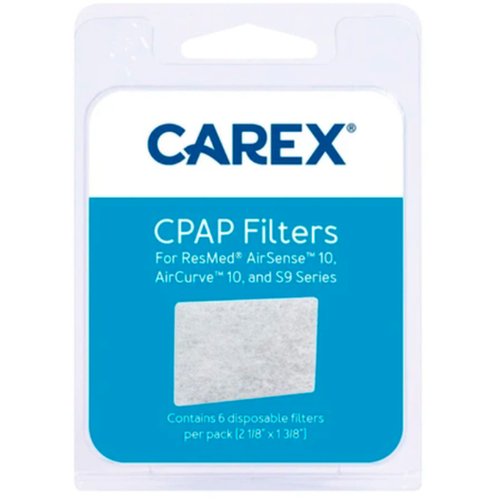 Carex CPAP Filters For ResMed AirSense 10, AirCurve 10, S9 Series by Pasteur Pharmacy