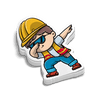Construction DAB - Hard Hat Decal