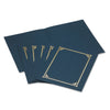 Geographics Certificate/Document Cover, 12.5 x 9.75, Navy Blue, 6/Pack