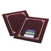Geographics Certificate/Document Cover, 12.5 x 9.75, Burgundy, 6/Pack