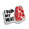 Rub Meat - Hard Hat Decal
