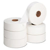 Georgia Pacific Jumbo Roll Bath Tissue, Septic Safe, 2-Ply, White, 3.5" x 2,000 ft, 6 Rolls/Carton