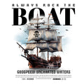 Always Rock The Boat T - Black by Richmond Hood Company