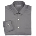 Van Heusen Mens Fitted Lux Sateen Solid Dress Shirt, Size Large by Vanessa Jane
