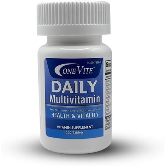 Onevite Daily Multivitamin Tablets (100 Count) by Pasteur Pharmacy