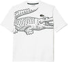 Lacoste Men's Short Sleeve Loose Fit Large Croc T-Shirt