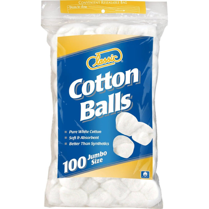 Goodsense Cotton Balls 100CT Jumbo Size 1/36 by Pasteur Pharmacy