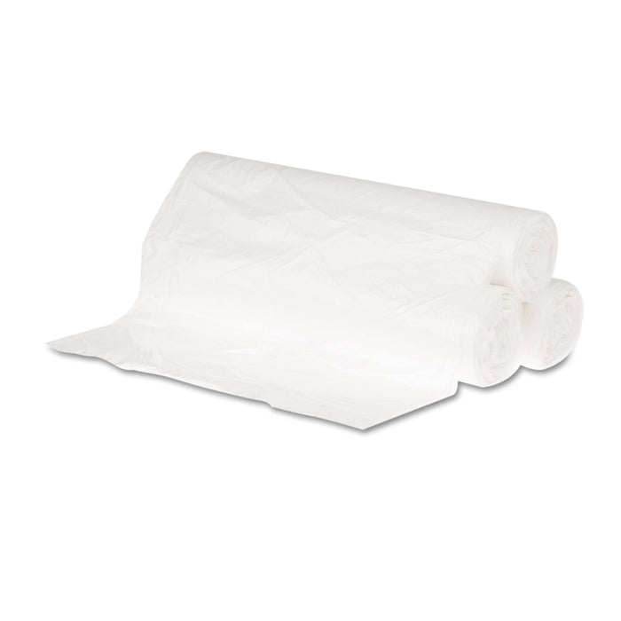 GEN High Density Can Liners, 10 gal, 6 microns, 24" x 23", Natural, 1,000/Carton