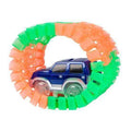 425-Piece: Mega Galaxy Flex-Track Glow Track with 2 Electric LED Light Cars by DailySale