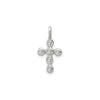 Cross Cubic Zirconia Charm Cross Pendant