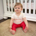 graphic bodysuit | little valentine by Finn + Emma