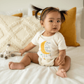 graphic bodysuit | moon and back by Finn + Emma