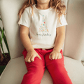 graphic tee | happy holidays tree by Finn + Emma