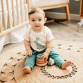 graphic bodysuit | hippy hoppy by Finn + Emma
