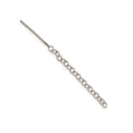 Black Spinel Snake Necklace by Fine Color Jewels