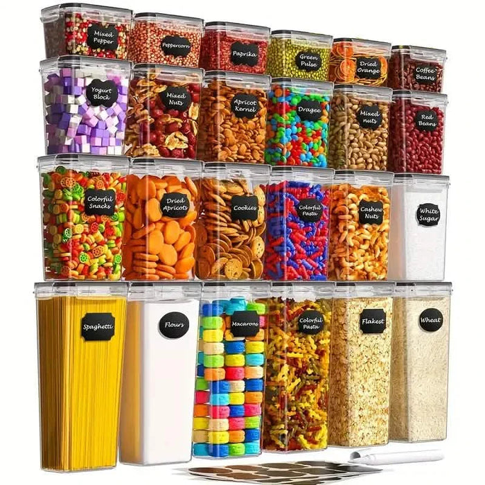 48-Piece Set: Food Storage Container Set, Fresh-Keeping and Easy-to-Secure Lids by DailySale