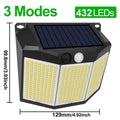 432 LED Solar Garden Wall Lights by DailySale