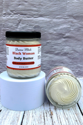 Black Woman Whipped Body Butter by Duma Mbili LLC