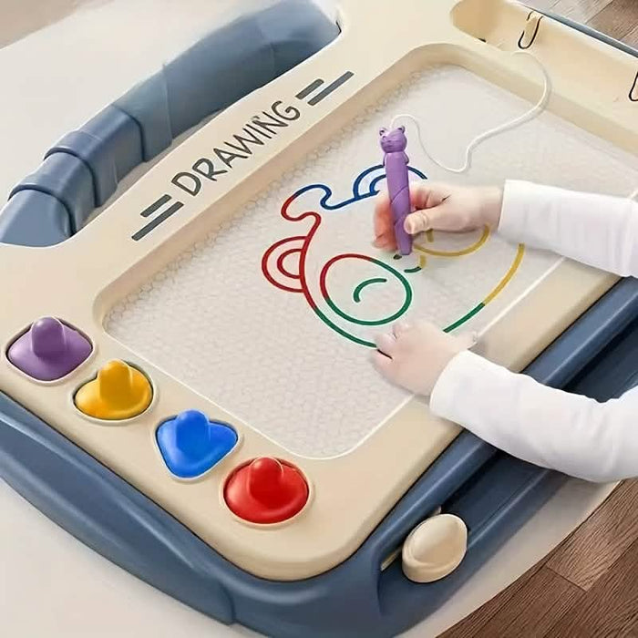 Magnetic 3-in-1 Drawing Board Toy, Draw, Write, Erase & Repeat by DailySale