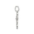 Cubic Zirconia Charm Cross Pendant by Fine Color Jewels