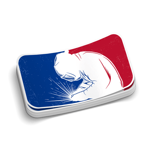 RWB Welder - Hard Hat Decal by Armed American Supply