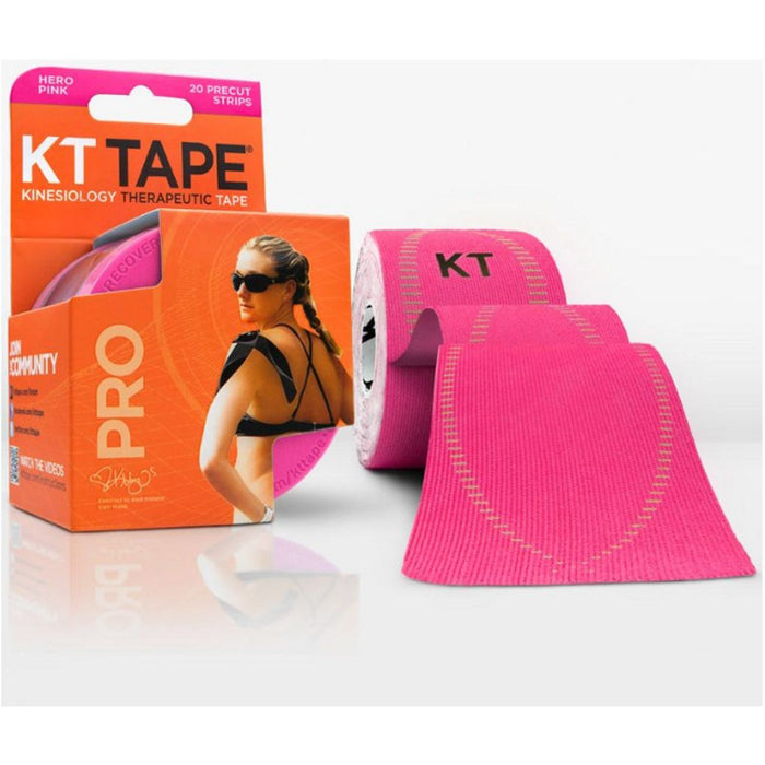 KT Tape Pro, Therapeutic Kinesiology, Hero Pink, Strips by Pasteur Pharmacy