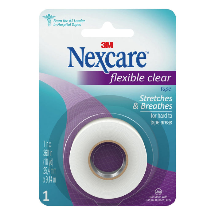 Nexcare First Aid Tape, Flexible, Clear, 1, Pk24 by Pasteur Pharmacy